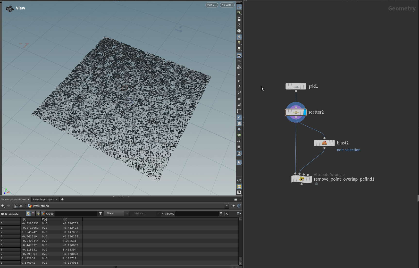 remove points with the same P