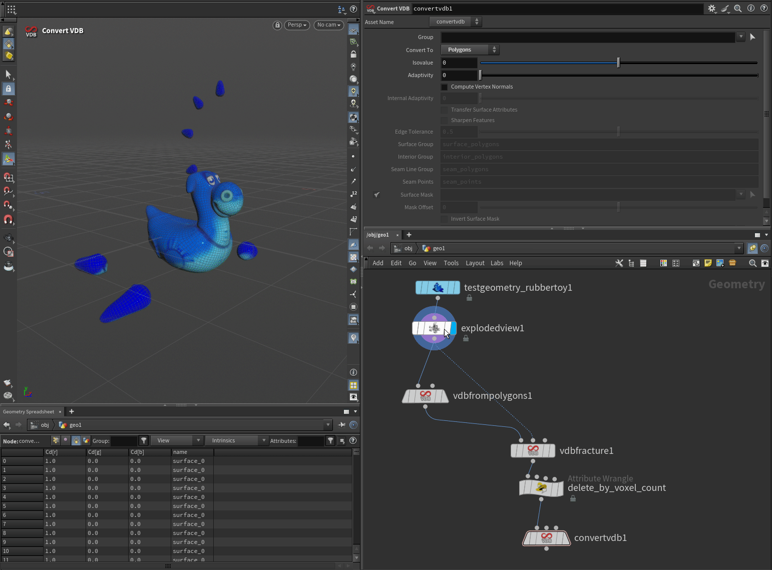Delete sdf by voxel count